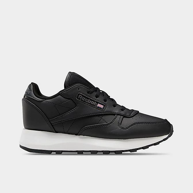 Women's Reebok Classic Leather Vegan Casual Shoes Core Black/Core Black/Pure Grey - GX8692 001 3 Women's Reebok Classic Leather Vegan Casual Shoes Core Black/Core Black/Pure Grey - GX8692 001