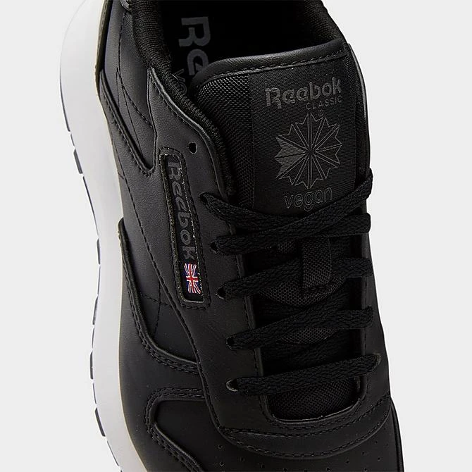 Women's Reebok Classic Leather Vegan Casual Shoes Core Black/Core Black/Pure Grey - GX8692 001 5 Women's Reebok Classic Leather Vegan Casual Shoes Core Black/Core Black/Pure Grey - GX8692 001 - Image 3