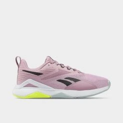 Women's Reebok Nanoflex TR 2.0 Training Shoes Infused Lilac/Core Black/Seaside Grey - GY6220 536