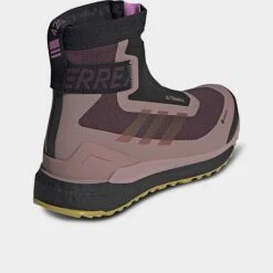 Women's Adidas Terrex Free Hiker Cold.RDY Hiking Boots Shadow Maroon/Wonder Red/Pulse Lilac - GY6759 601 -Fashion General Store GY6759 601 P4