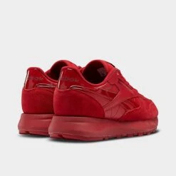 Women's Reebok Classic Leather Juicy Berry Casual Shoes Flash Red/Flash Red/Classic Burgundy - GY7139 620 -Fashion General Store GY7139 620 P4