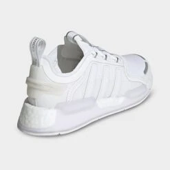 Women's Adidas Originals NMD V3 Casual Shoes White/Grey/Silver Metallic - GZ2133 100 -Fashion General Store GZ2133 100 P4