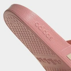 Women's Adidas Originals Adilette Aqua Slide Sandals Wonder Mauve/Wonder White/Wonder Mauve - GZ5877 666 -Fashion General Store GZ5877 666 P3