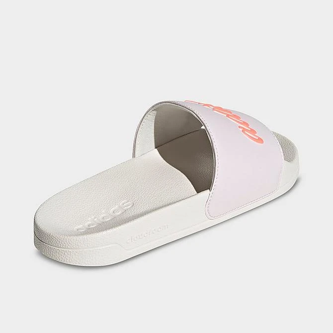 Women's Adidas Adilette Shower Slide Sandals Almost Pink/Acid Red/Chalk White - GZ5925 684 6 Women's Adidas Adilette Shower Slide Sandals Almost Pink/Acid Red/Chalk White - GZ5925 684 - Image 4