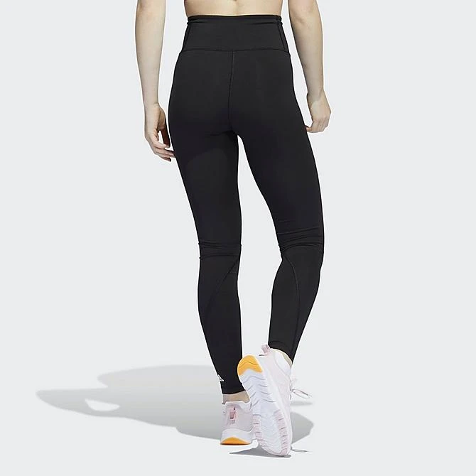 Women's Adidas Optime Training Tights Black - H64213 001 4 Women's Adidas Optime Training Tights Black - H64213 001 - Image 2