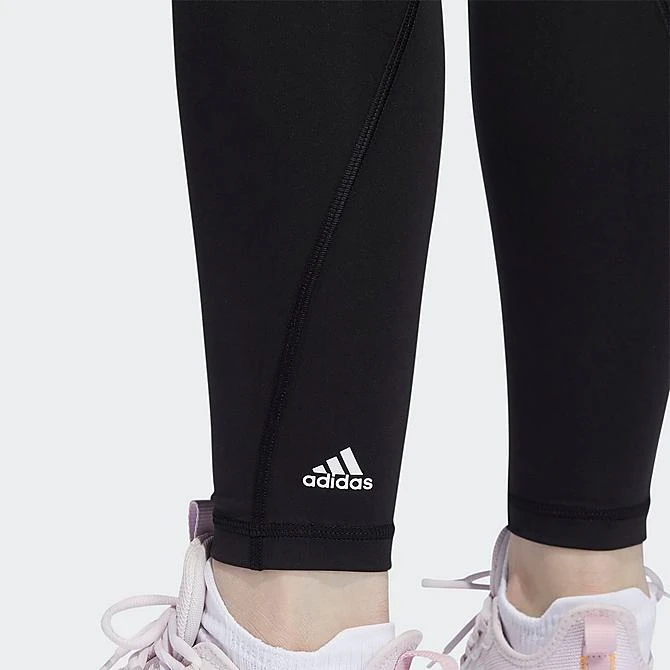 Women's Adidas Optime Training Tights Black - H64213 001 7 Women's Adidas Optime Training Tights Black - H64213 001 - Image 5