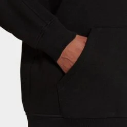 Women's Adidas ALL SZN Fleece Boyfriend Hoodie Black - HC8823 001 -Fashion General Store HC8823 001 M4