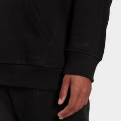 Women's Adidas ALL SZN Fleece Boyfriend Hoodie Black - HC8823 001 -Fashion General Store HC8823 001 M5