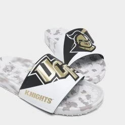 Hype Co. UCF Knights College Slydr Pro Slide Sandals White/Gold/Black - HCPROUCF 001 -Fashion General Store HCPROUCF 001 P3