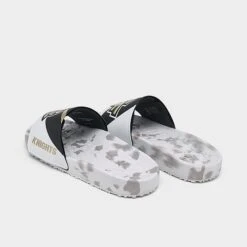 Hype Co. UCF Knights College Slydr Pro Slide Sandals White/Gold/Black - HCPROUCF 001 -Fashion General Store HCPROUCF 001 P4