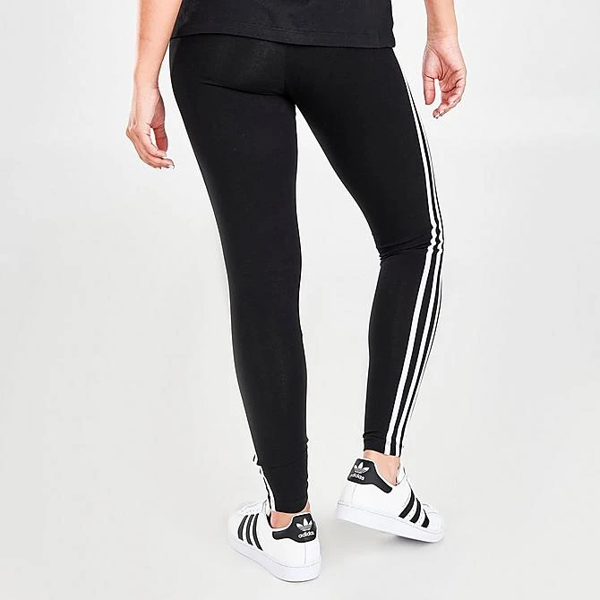 Women's Adidas Originals Adicolor Classics 3-Stripes Tights Black - HD2350 001 6 Women's Adidas Originals Adicolor Classics 3-Stripes Tights Black - HD2350 001 - Image 4