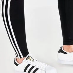 Women's Adidas Originals Adicolor Classics 3-Stripes Tights Black - HD2350 001 13 Women's Adidas Originals Adicolor Classics 3-Stripes Tights Black - HD2350 001 -Fashion General Store HD2350 001 M6