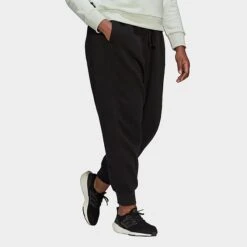 Women's Adidas Sportswear All SZN Fleece Jogger Pants (Plus Size) Black - HK9514 001 -Fashion General Store HK9514 001 M3