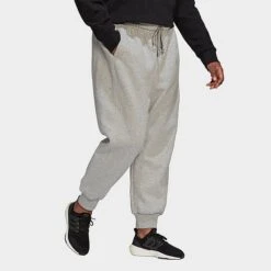 Women's Adidas Sportswear All SZN Fleece Jogger Pants (Plus Size) Medium Grey Heather - HK9515 035 9 Women's Adidas Sportswear All SZN Fleece Jogger Pants (Plus Size) Medium Grey Heather - HK9515 035 -Fashion General Store HK9515 035 M3