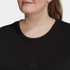 Women's Adidas ALL SZN Fleece Sweatshirt (Plus Size) Black - HK9518 001 11 Women's Adidas ALL SZN Fleece Sweatshirt (Plus Size) Black - HK9518 001 -Fashion General Store HK9518 001 M5