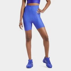 Women's Reebok Cardi B High-Waist Bike Shorts Ultima Purple - HM5068 500