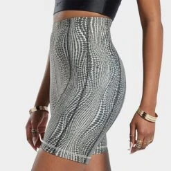 Women's Reebok Cardi B High-Waist Bike Shorts Modern Beige - HM5069 269 -Fashion General Store HM5069 269 M6