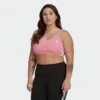 Women's Adidas Originals Adicolor Classics Bra Top (Plus Size) Bliss Pink - HN3971 680 -Fashion General Store HN3971 680 M1