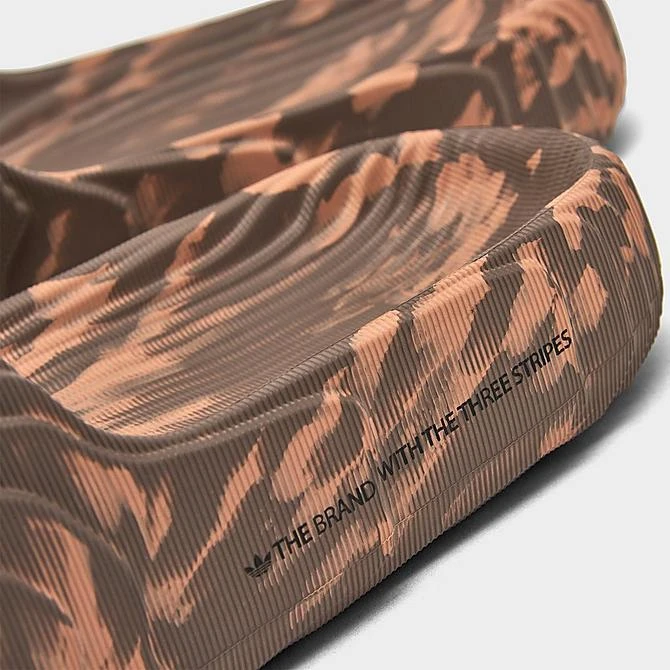 Adidas Originals Adilette 22 Slide Sandals Clay Strata/Earth Strata/Black - HP6518 230 5 Adidas Originals Adilette 22 Slide Sandals Clay Strata/Earth Strata/Black - HP6518 230 - Image 3