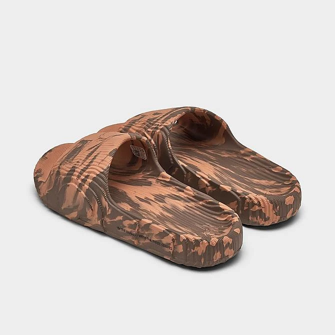 Adidas Originals Adilette 22 Slide Sandals Clay Strata/Earth Strata/Black - HP6518 230 6 Adidas Originals Adilette 22 Slide Sandals Clay Strata/Earth Strata/Black - HP6518 230 - Image 4
