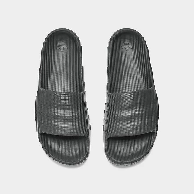 Adidas Originals Adilette 22 Slide Sandals Grey/Grey/Black - HP6522 026 7 Adidas Originals Adilette 22 Slide Sandals Grey/Grey/Black - HP6522 026 - Image 5
