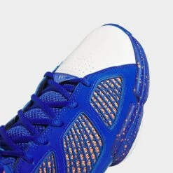 Adidas Adizero Rose 1.5 Restomod Basketball Shoes Blue/White/Team Semi Solar Orange - HQ1015 430 -Fashion General Store HQ1015 430 P3