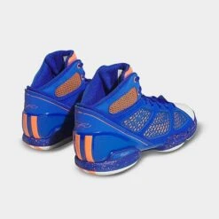 Adidas Adizero Rose 1.5 Restomod Basketball Shoes Blue/White/Team Semi Solar Orange - HQ1015 430 -Fashion General Store HQ1015 430 P4