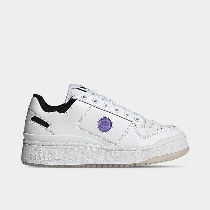 Women's Adidas Originals Forum Bold Casual Shoes White/Purple Rush/Black - HQ1991 100 3 Women's Adidas Originals Forum Bold Casual Shoes White/Purple Rush/Black - HQ1991 100