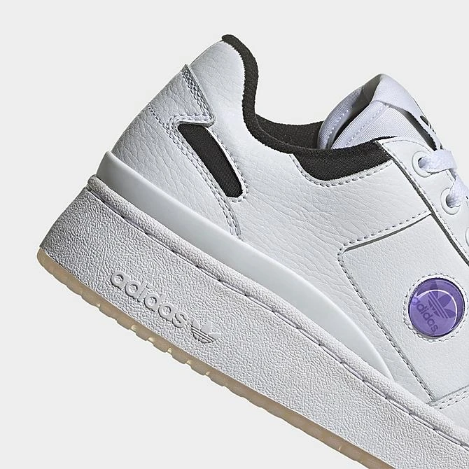 Women's Adidas Originals Forum Bold Casual Shoes White/Purple Rush/Black - HQ1991 100 5 Women's Adidas Originals Forum Bold Casual Shoes White/Purple Rush/Black - HQ1991 100 - Image 3