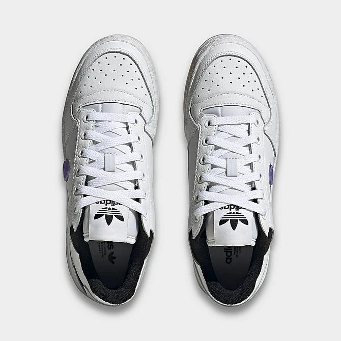 Women's Adidas Originals Forum Bold Casual Shoes White/Purple Rush/Black - HQ1991 100 7 Women's Adidas Originals Forum Bold Casual Shoes White/Purple Rush/Black - HQ1991 100 - Image 5