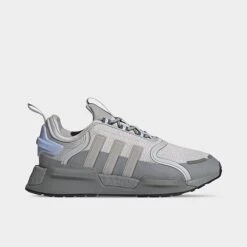 Women's Adidas Originals NMD V3 Casual Shoes Grey/Grey/Blue Dawn - HQ4277 033