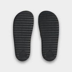 Women's Adidas Adilette Platform Slides Black/Black/Black - HQ6179 001 -Fashion General Store HQ6179 001 P6