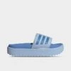 Women's Adidas Adilette Platform Slides Blue Dawn/Blue Fusion Metallic/Blue Fusion - HQ6181 450 1 Women's Adidas Adilette Platform Slides Blue Dawn/Blue Fusion Metallic/Blue Fusion - HQ6181 450 -Fashion General Store HQ6181 450 P1
