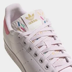 Women's Adidas Originals Stan Smith Casual Shoes Almost Pink/Almost Pink/Off White - HQ6669 684 -Fashion General Store HQ6669 684 P3