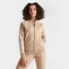 Women's Adidas Originals 3-Stripes Primeblue Track Jacket Magic Beige - HS6765 250 -Fashion General Store HS6765 250 M1