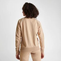 Women's Adidas Originals 3-Stripes Primeblue Track Jacket Magic Beige - HS6765 250 -Fashion General Store HS6765 250 M4