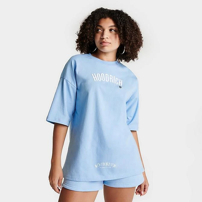 Women's Hoodrich Calor Boyfriend T-Shirt Placid Blue - HW0250 040 3 Women's Hoodrich Calor Boyfriend T-Shirt Placid Blue - HW0250 040