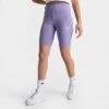 Women's Adidas Originals Adicolor Essentials Biker Short Leggings Magic Lilac - HZ7260 518 2 Women's Adidas Originals Adicolor Essentials Biker Short Leggings Magic Lilac - HZ7260 518 -Fashion General Store HZ7260 518 M1
