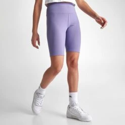 Women's Adidas Originals Adicolor Essentials Biker Short Leggings Magic Lilac - HZ7260 518 -Fashion General Store HZ7260 518 M3