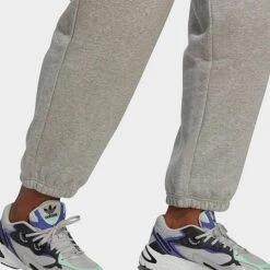 Women's Adidas Originals Essentials Fleece Joggers (Plus Size) Medium Grey Heather - IA6441 035 11 Women's Adidas Originals Essentials Fleece Joggers (Plus Size) Medium Grey Heather - IA6441 035 -Fashion General Store IA6441 035 M5