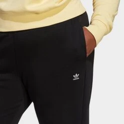 Women's Adidas Originals Essentials Fleece Joggers (Plus Size) Black - IA6444 001 -Fashion General Store IA6444 001 M4