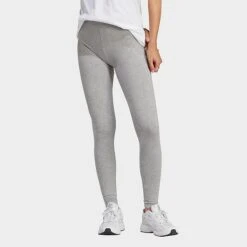 Women's Adidas Originals Adicolor Essentials Leggings Medium Grey Heather - IA6447 035