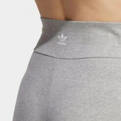 Women's Adidas Originals Adicolor Essentials Leggings Medium Grey Heather - IA6447 035 -Fashion General Store IA6447 035 M4