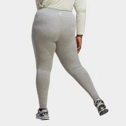Women's Adidas Originals Adicolor Essentials Tights (Plus Size) Medium Grey Heather - IA6470 035 9 Women's Adidas Originals Adicolor Essentials Tights (Plus Size) Medium Grey Heather - IA6470 035 -Fashion General Store IA6470 035 M3