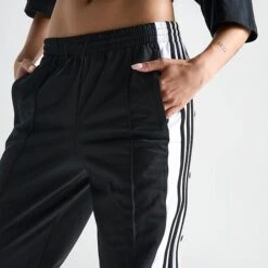 Women's Adidas Adicolor Adibreak Snap Track Pants Black - IB5924 001 -Fashion General Store IB5924 001 M6