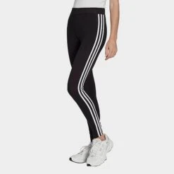 Women's Adidas Originals Adicolor Classics 3-Stripes Leggings Black - IB7383 001