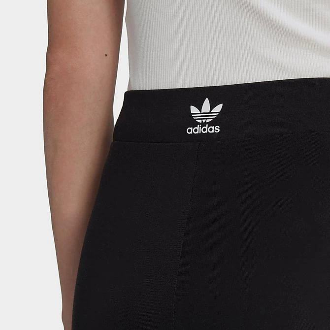 Women's Adidas Originals Adicolor Classics 3-Stripes Leggings Black - IB7383 001 6 Women's Adidas Originals Adicolor Classics 3-Stripes Leggings Black - IB7383 001 - Image 4