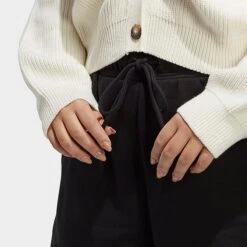 Women's Adidas ALL SZN Fleece Shorts (Plus Size) Black - IC1607 001 11 Women's Adidas ALL SZN Fleece Shorts (Plus Size) Black - IC1607 001 -Fashion General Store IC1607 001 M5