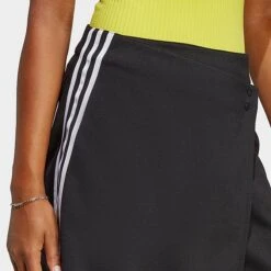 Women's Adidas Originals Adicolor Classics 3-Stripes Short Wrapping Skirt Black - IC5475 001 -Fashion General Store IC5475 001 M5