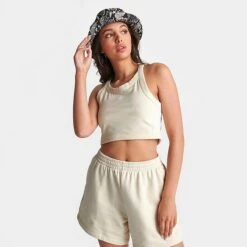 Women's Adidas Originals Crop Tank Wonder White - IC6062 100